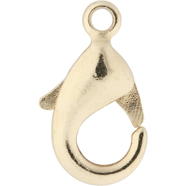 Karbinhake - 10,1 mm - Förgylld - 100 st