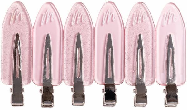 Hair Clips Mermade   Pink (6 Units)