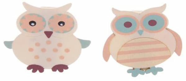 Hair Clips Inca   Owl (2 Pieces)