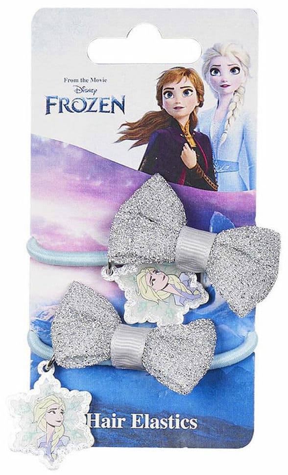 Hair ties Frozen Silver Blue Lasso 2 Units