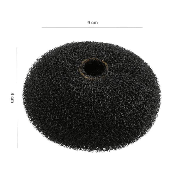 LUSSONI Rund Bollefyld, Sort - 90 mm