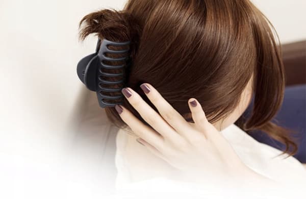 Bocca Beauty franskt hårspänne svart