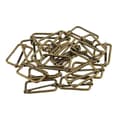 Miniatyrbild 4 av 4: Sybehörstillbehör - Ej specificerat - Handväska Karbinhake - 60st metallspänne - 3,2 cm - Brons