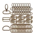 Miniatyrbild 1 av 4: Sybehörstillbehör - Ej specificerat - Handväska Karbinhake - 60st metallspänne - 3,2 cm - Brons
