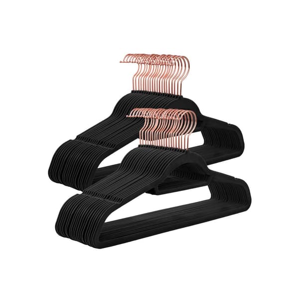 Beslag fl�jl 50 styks sort rosa guld