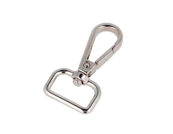 Innspiro - A15030301 - VELOX Mousqueton Rektangulärt Ring Zamak Nickel 19,50 mm 5u.