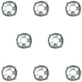 Miniatyrbild 1 av 2: Syklammer - metallspänne - karbinhake - Prym-ring - PRYM403364-1 - Nitar (5 mm) med strass - 1 enhet