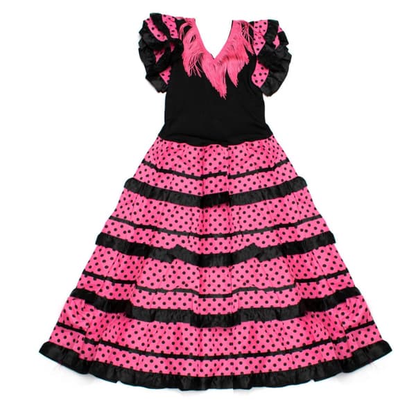 Kjole Flamenco VS-NPINK-LN12 12 år