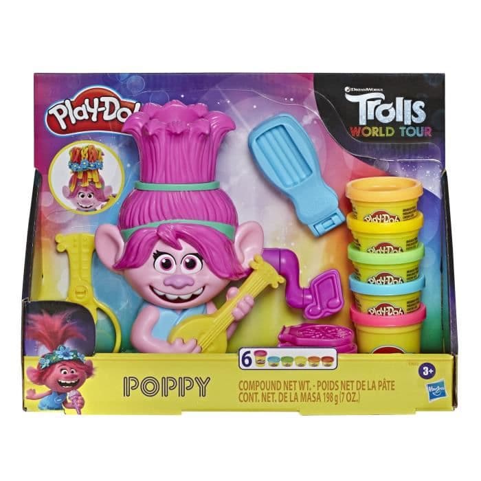 Play-Doh - Pate A Modeler - Valmue, regnbuehår - Dronning af trold