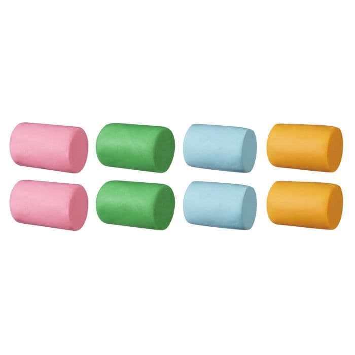 Play-Doh - 8 krukker med 4-farve modelleringsleer - Le Super Barrel - 112 g hver