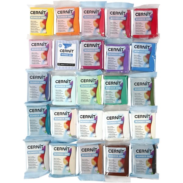 Cernitlera - Mixade Färger - 25 st x 56 gram