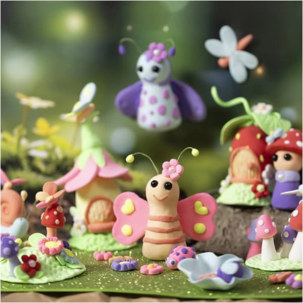 Storpack - Silk Clay - Mixade färger - 20 st