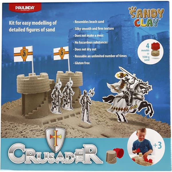Sandy Clay Levande Sand - Riddarborg med tillbehör