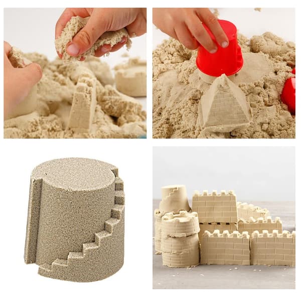 Sandy Clay Levande Sand - Riddarborg med tillbehör