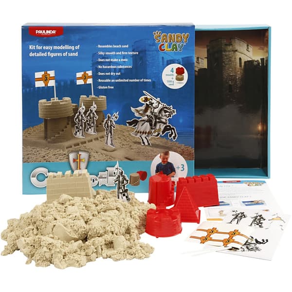 Sandy Clay Levande Sand - Riddarborg med tillbehör