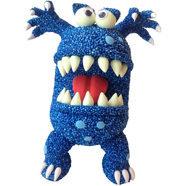 DIY Funny Friends Modeller - Foam Clay Lera - Blått Monster