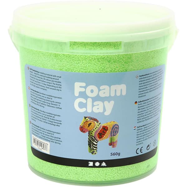 Foam Clay - Neongrön - 560 g