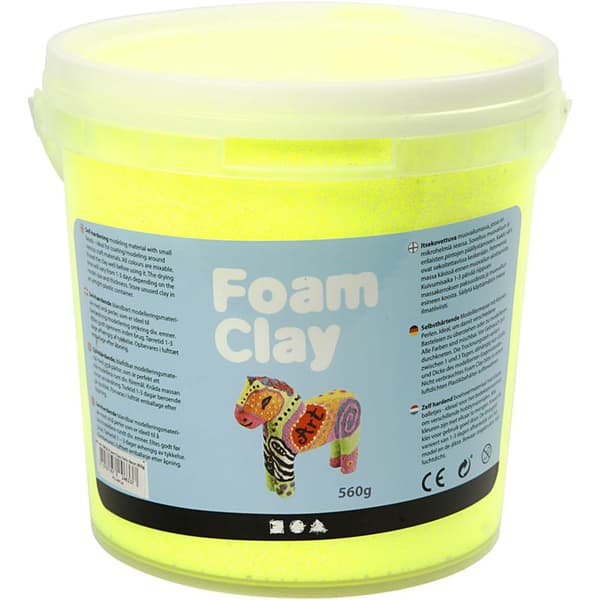 Foam Clay - Neongul - 560 g
