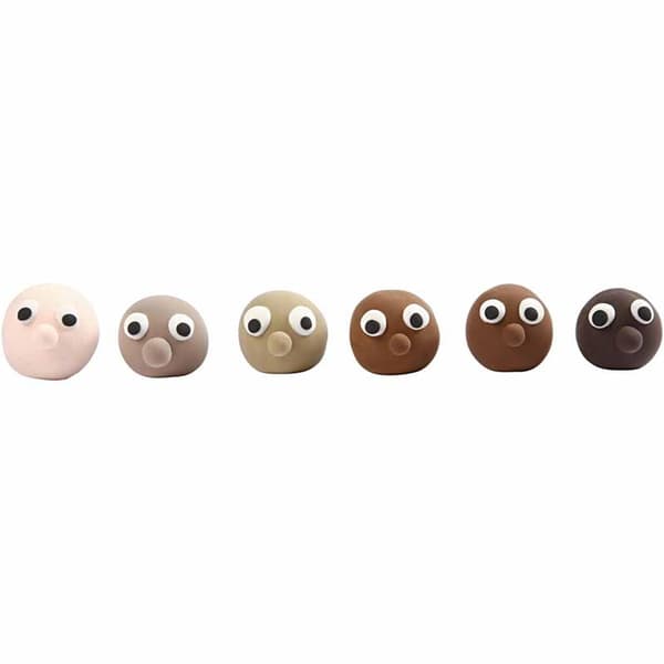 Silk Clay - Skin colours - 6x14 g