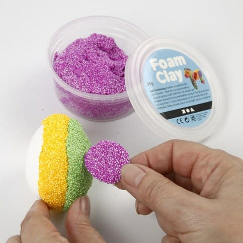 Foam Clay - Presentask - Mixade Färger