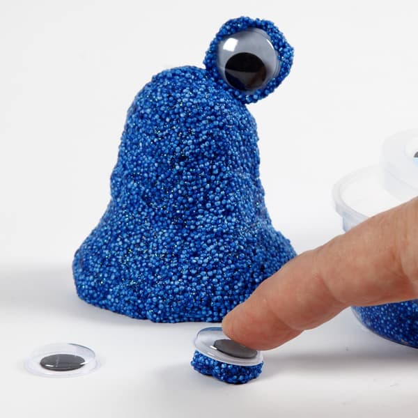 Foam Clay - Mixade färger - Glitter - 10 x 35 g
