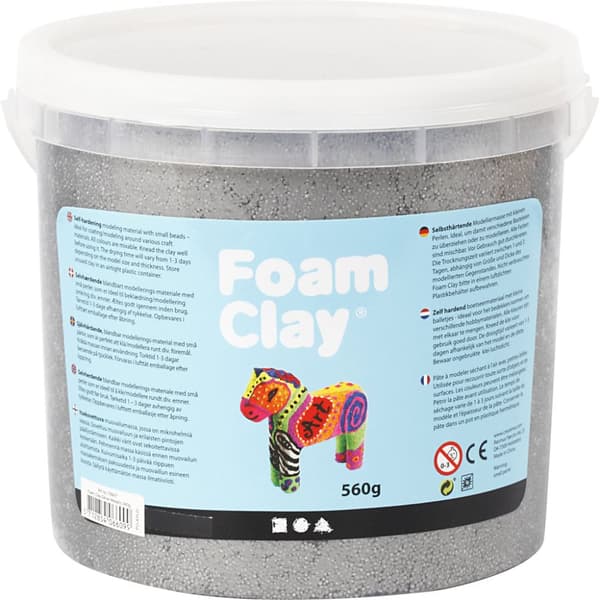 Foam Clay - Silver - Metallic - 560g