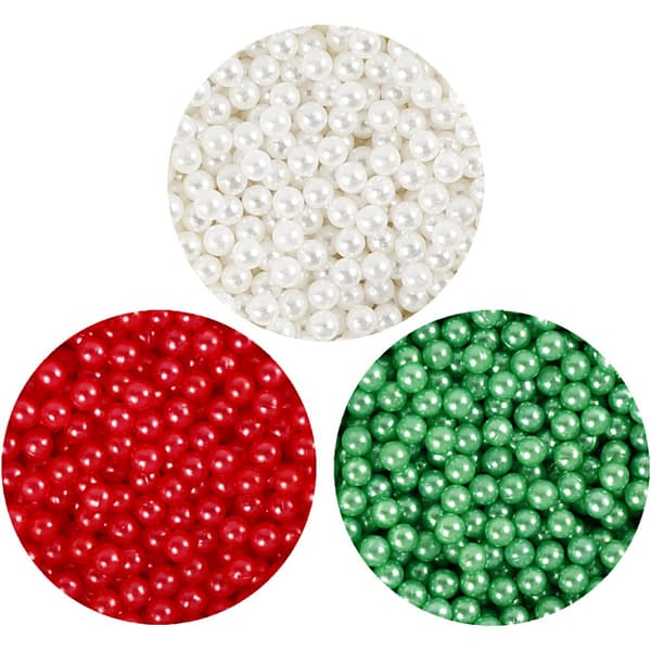 Pearl Clay Lera 3-pack - Grön, Vit & Röd