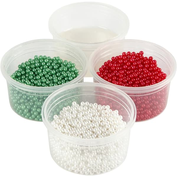 Pearl Clay Lera 3-pack - Grön, Vit & Röd