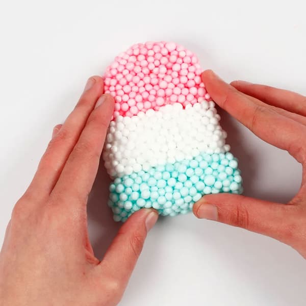 Foam Clay XL - Pastellfärger - 5 Burkar