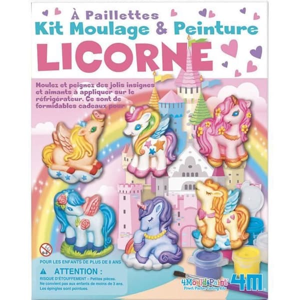 4M Unicorn formsats - Unicorn modell - Från 5 år - {color}