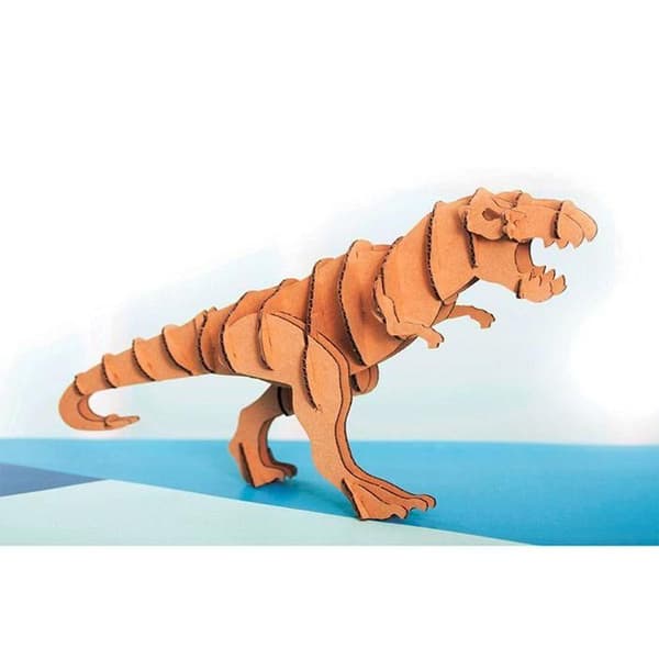 Kartong Tyrannosaurus modell 10 x 7 x 2 cm