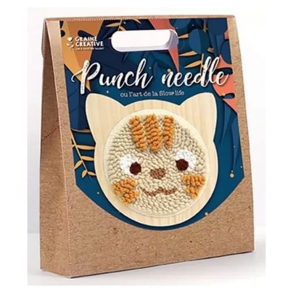 Punch Needle Kit - Creative Seed - Cat - Beige - Child - Star Wars