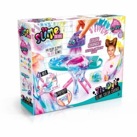 So Slime Batik Slime med Färgbyte inkl. Strykbräda & Strykjärn