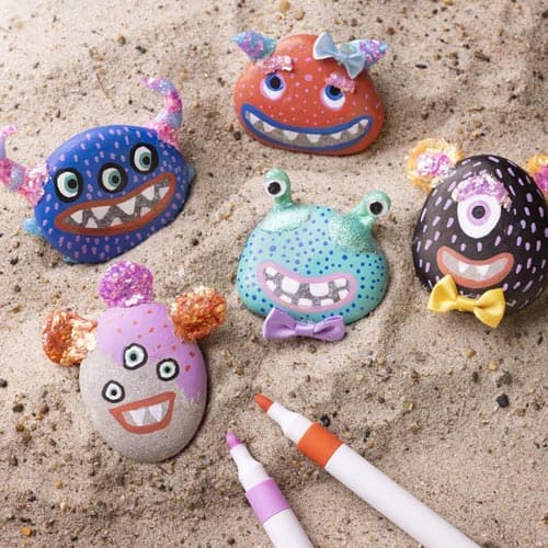 Glitter Clay Lera - Pastellfärger - 6 Färger x 20 ml