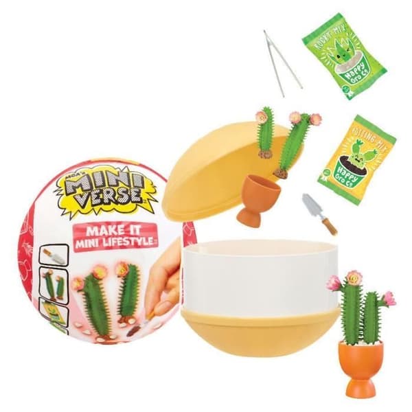 MGA Miniverse - Creative Play - Lifestyle Kit - Kreativa och dekorativa hartshobbyer för barn från 8 år och uppåt - Slumpmässigt