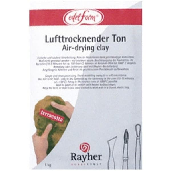 Jord lera Brun Lufttorkning 0,5 kg