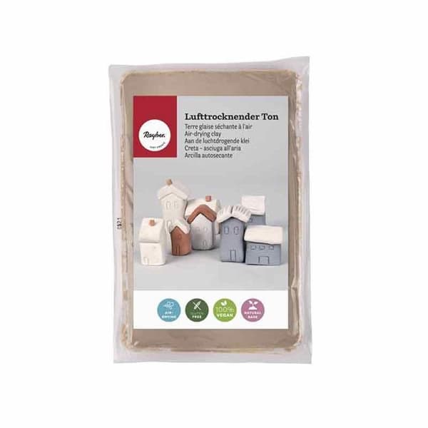 Lera - Rayher - Vit - Lufttorkning - 0,5 kg