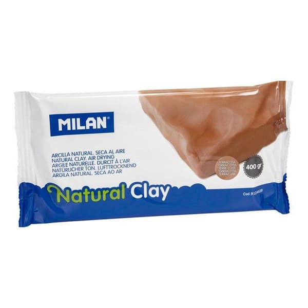 Naturlig lera härdar i luften Terrakotta (400 g)