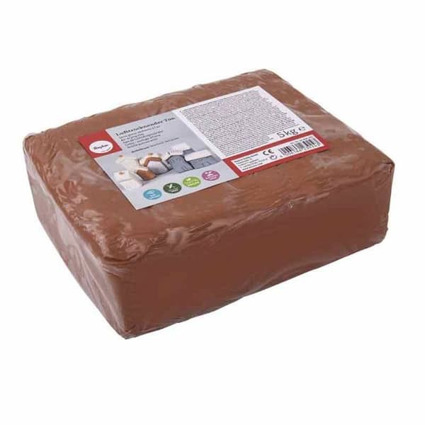 Jord lera - Ej specificerad - 5 kg - Mörkbrun - Lufttorkande - Ej specificerad