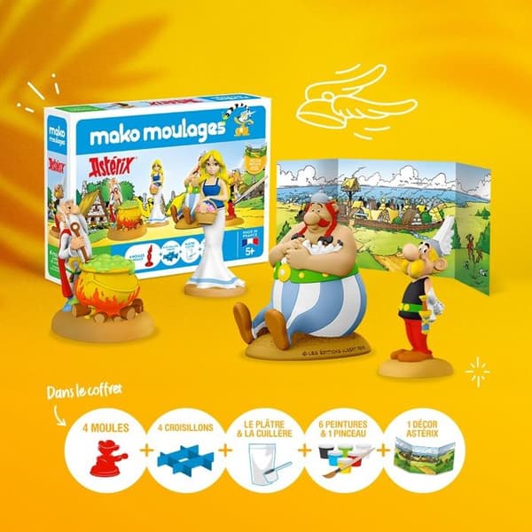 Mako Moulages - Astérix-set - 4 formar