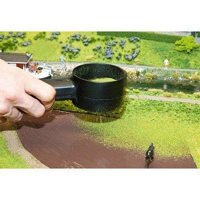 Gras-Fix gräsenhet - FALLER - Barnpojke - Elektrostatisk laddning av gräsfibrer