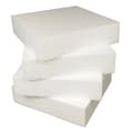 Miniatyrbild 1 av 4: Decoporex skulpturspel - 1 - Set med 4 skumblock för kreativa hobbyer - Vit - 20 cm x 20 cm x 5 cm