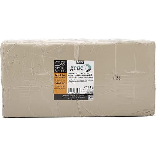 Vit matlagningslera 10kg