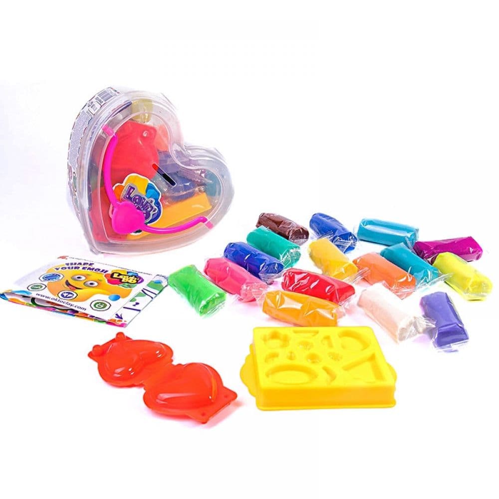 Pyssellåda Play Dough Leklera - Hjärta