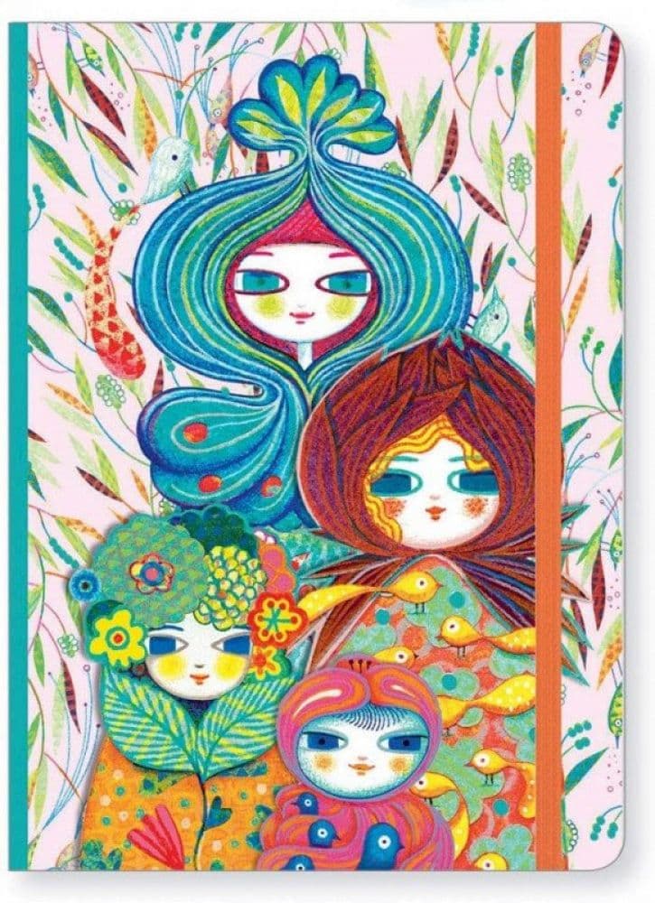 Pyssellåda Notebook with elalstic closure - Muriel