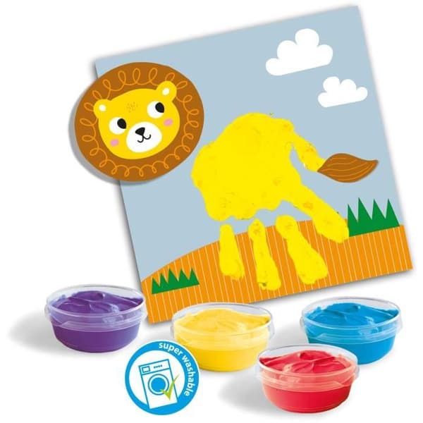 Kreativset - SES CREATIVE - Djur i fingertoppsavtryck