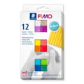 Miniatyrbillede 2 af 4: FIMO SOFT termohærdende lersæt, Strålende farver, 12x25g Staedtler