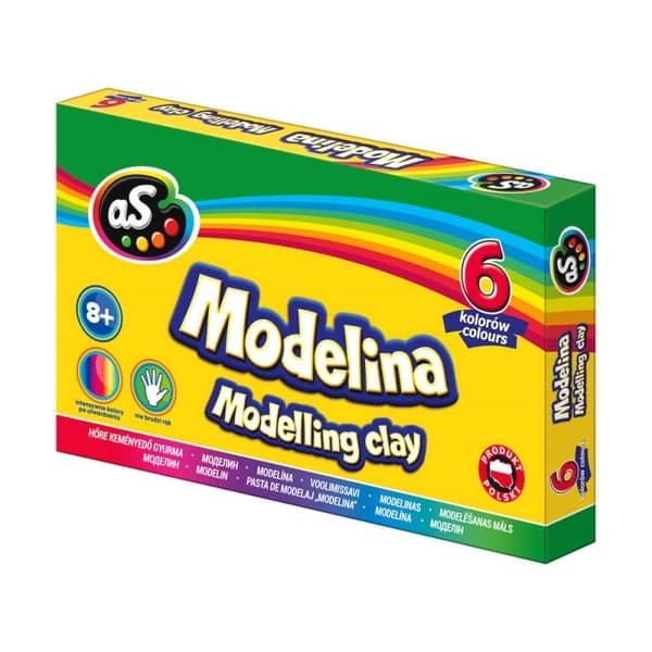 Modelllera 6 färger Astra As