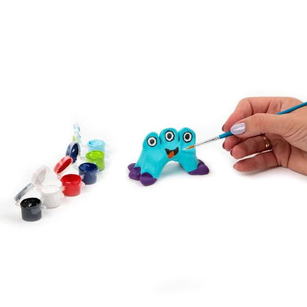 Självhärdande lerset Kidea Monsters