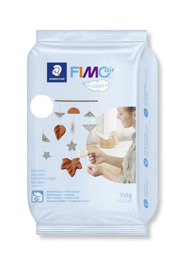 Lätt modelllera 350g vit Fimo Air